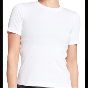 Ribbed Crewneck T-Shirt